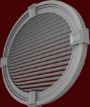 Слуховое окно ФБ-ВР- 007 Овал о (вентилируемое)